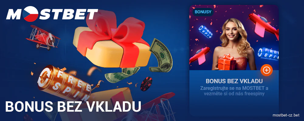 Bonus bez vkladu pro hráče Mostbet CZ