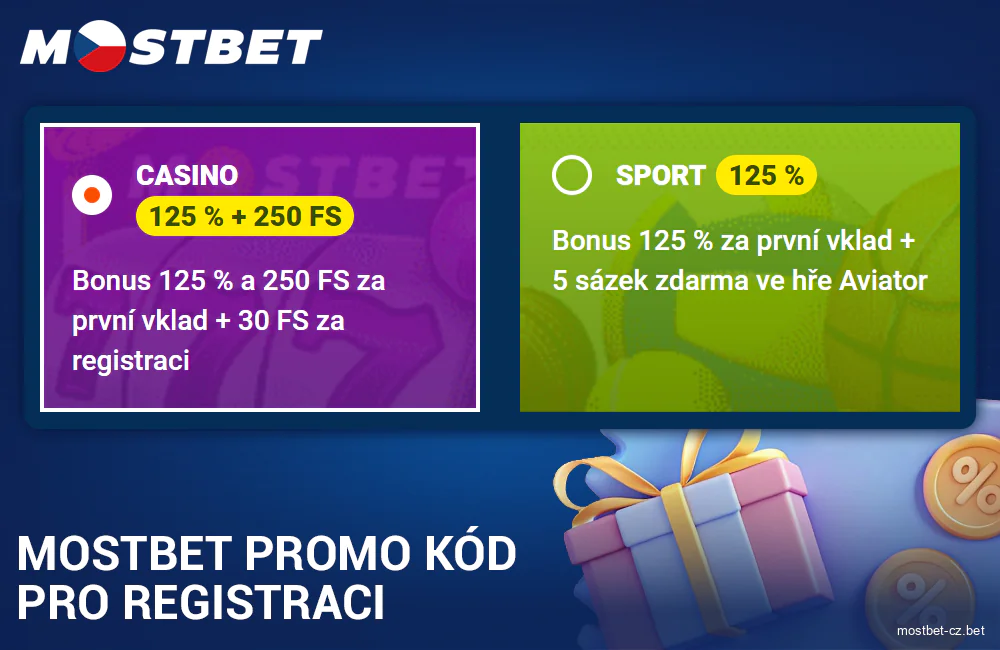 Informace o bonusovém kódu Mostbet CZ