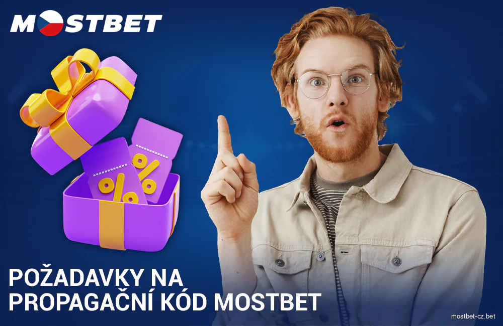 Vlastnosti promo kódu Mostbet Česko